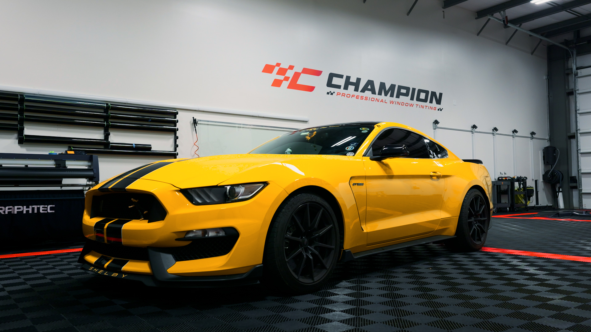 Champoin Window Tint Ceramic Coating, Paint Protection